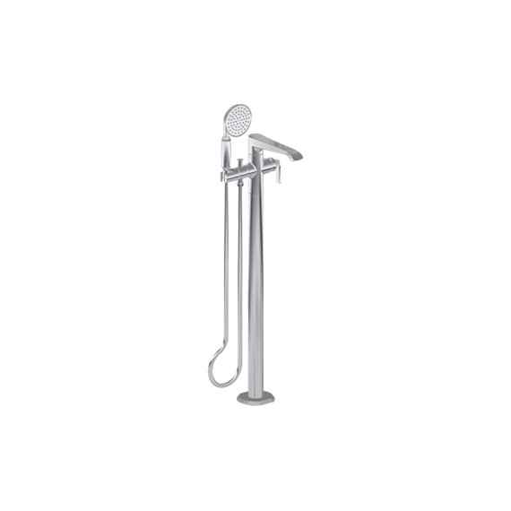 Graff G-6854-LM47N-T Finezza UNO Floor-Mounted Tub Filler - Trim Only 