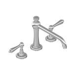 Graff G-6950-LM48B Camden  Roman Tub Set with Lever Handle - Rough and Trim