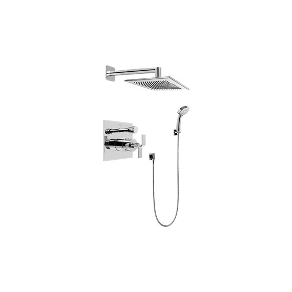 Graff G-7296-C9S Contemporary Pressure Balancing Shower Set - Rough and Trim