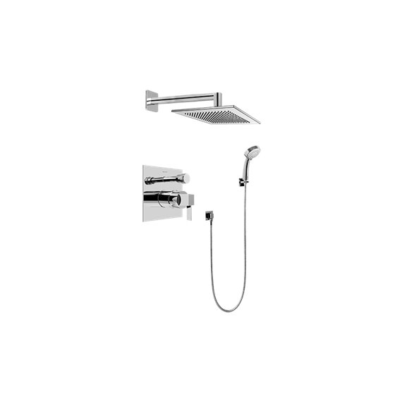 Graff G-7296-LM39S Contemporary Pressure Balancing Shower Set - Rough and Trim