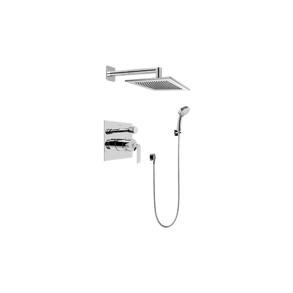 Graff G-7296-LM40S Contemporary Pressure Balancing Shower Set - Rough and Trim