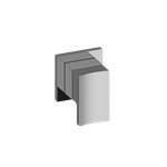 Graff G-8098-LM36E1-T M-Series Square Stop/Volume Control Trim Plate with Targa/Sade Handle 