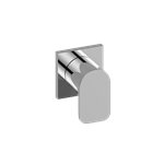 Graff G-8098-LM42E1-T M-Series Square Stop/Volume Control Trim Plate and Handle 