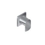 Graff G-8098-LM45E1-T M-Series Square Stop/Volume Control Trim Plate and Phase Handle 