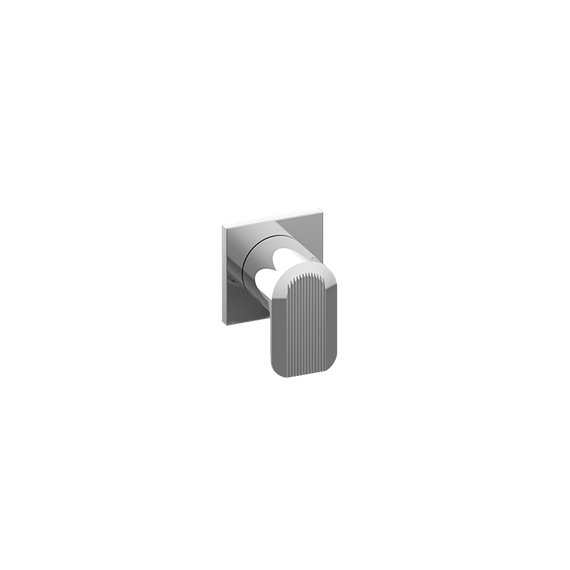 Graff G-8098-LM58E1-T M-Series Square Stop/Volume Control Trim Plate and Handle 