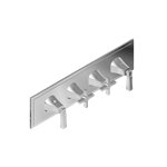 Graff G-8179H-2L2C-T M-Series Finezza DUE 4-Hole Trim Plate with Finezza Handles - Horizontal Installation