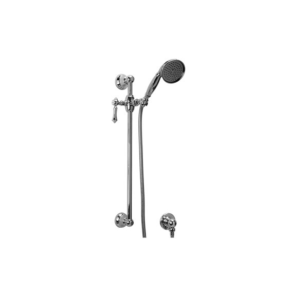 Graff G-8600-LM15S Traditional Handshower with Wall-Mounted Slide Bar