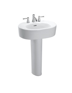 TOTO LPT780.8 CLAYTON 8 CENTER LAV PED 2