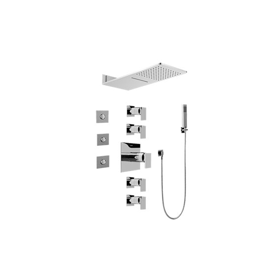 Graff GH1.123A-LM31S Full Square Thermostatic Shower System