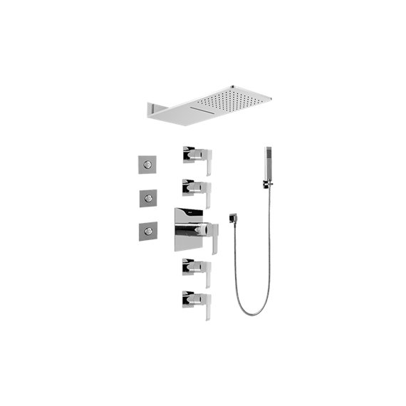 Graff GH1.123A-LM38S Full Square Thermostatic Shower System