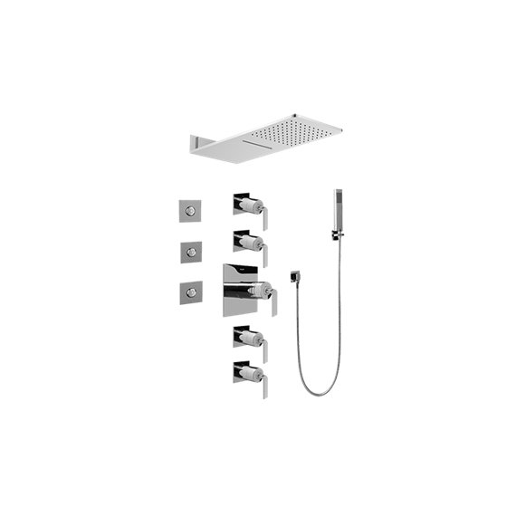 Graff GH1.123A-LM40S Full Square Thermostatic Shower System