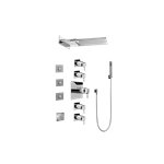 Graff GH1.124A-LM39S Full Square LED Thermostatic Shower System