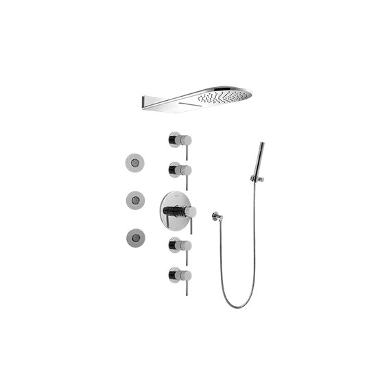 Graff GK1.123A-LM37S Full Round Thermostatic Shower System