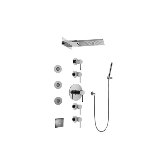 Graff GK1.124A-LM37S Full Round LED Thermostatic Shower System