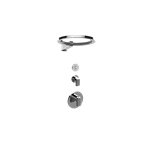 Graff GL2.009SD-LM58E0-T M-Series Thermostatic Set with Ametis Ring and Diverter Valve - Trim Only