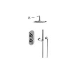 Graff GL2.022WD-LM58E0 M-Series Thermostatic Shower System - Shower with Handshower - Rough and Trim 