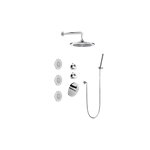 Graff GL3.112SH-RH0 M-Series Full Thermostatic Shower System - Rough and Trim 