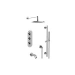 Graff GL3.612WT-RH0-T M-Series Full Thermostatic Shower System with Diverter Valve - Trim Only 