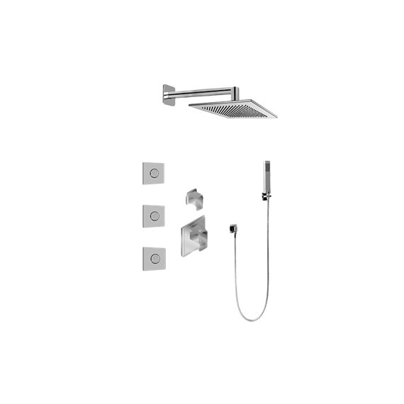 Graff GM2.122SG-LM38E0 M-Series Full Thermostatic Shower System with Diverter Valve - Rough and Trim 