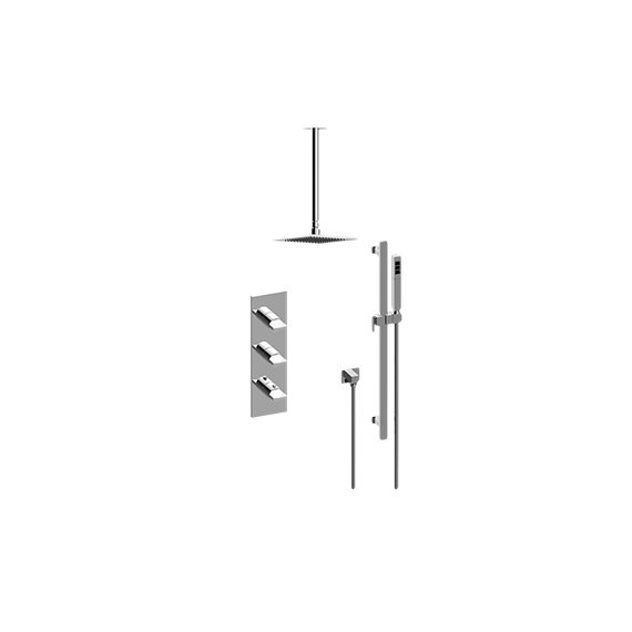 Graff GM3.011WB-C14E0 M-Series Thermostatic Shower System - Shower with Handshower - Rough and Trim 