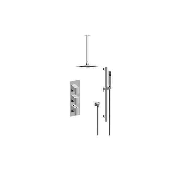 Graff GM3.011WB-LM36E0 M-Series Thermostatic Shower System - Shower with Handshower - Rough and Trim 