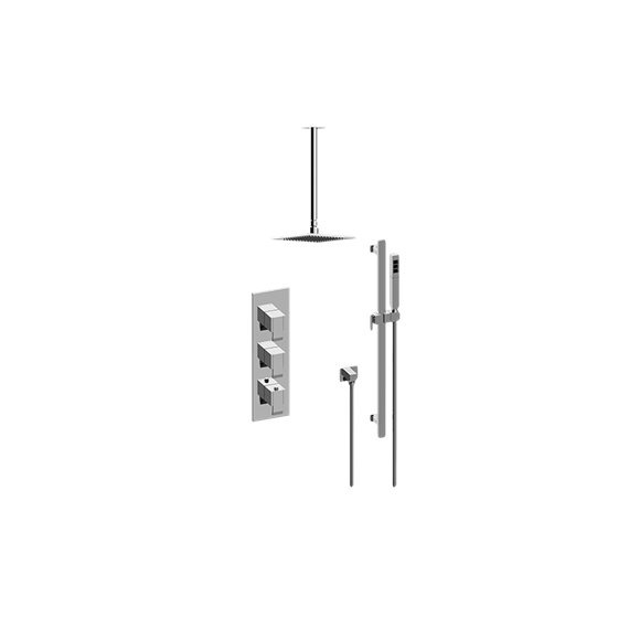 Graff GM3.011WB-LM38E0-T M-Series Thermostatic Shower System - Shower with Handshower - Trim Only 