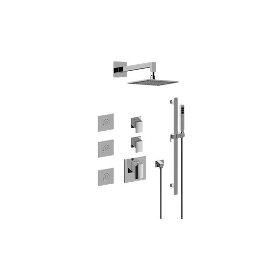 Graff GM3.112SH-LM36E0 M-Series Full Thermostatic Shower System - Rough and Trim 