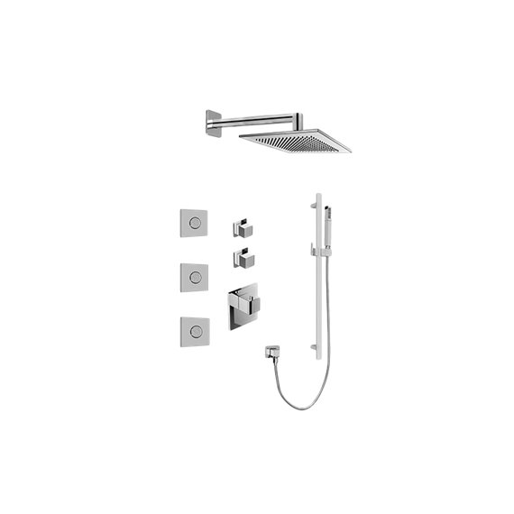 Graff GM3.112SH-SH0 M-Series Full Thermostatic Shower System - Rough and Trim 