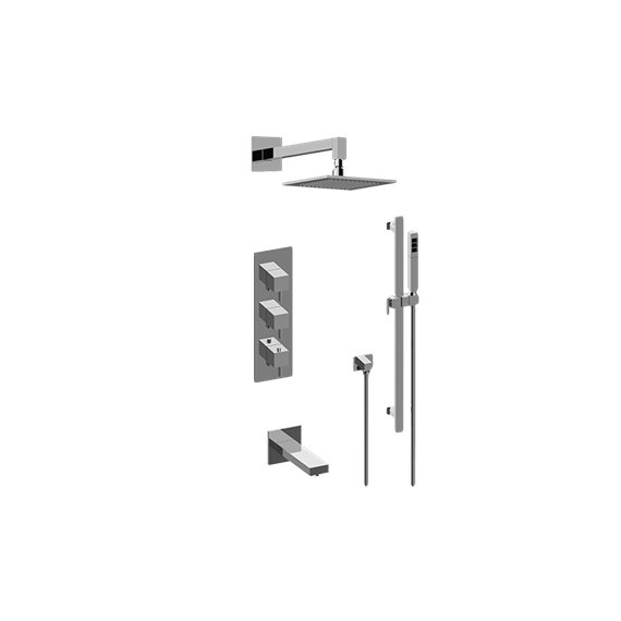 Graff GM3.612WT-LM39E0 M-Series Full Thermostatic Shower System - Rough and Trim 