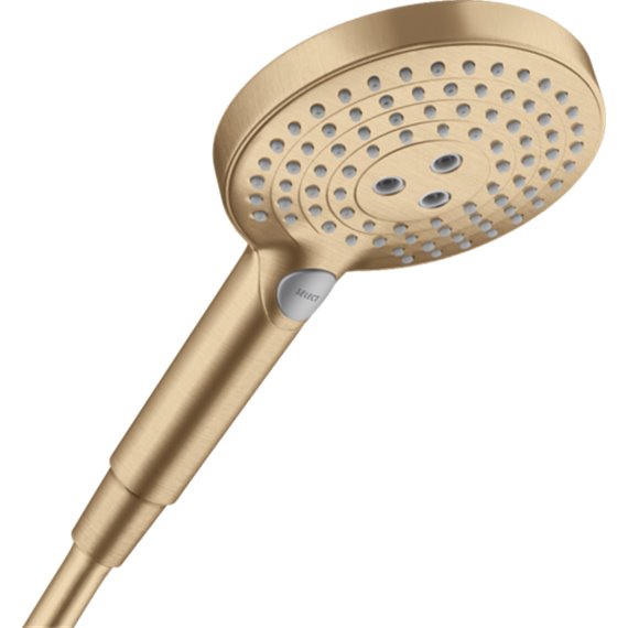 HANSGROHE RAINDANCE SELECT S 120 3 JET POWDER RAIN HANDSHOWER, 1.8 GPM