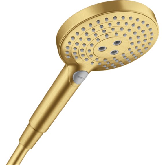 HANSGROHE RAINDANCE SELECT S 120 3 JET POWDER RAIN HANDSHOWER, 1.8 GPM