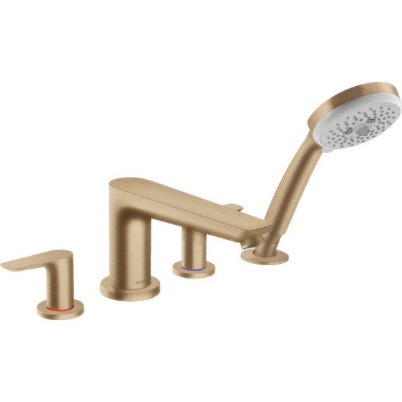 HANSGROHE TALIS E 4-HOLE ROMAN TUB SET TRIM...