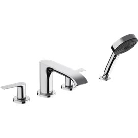 HANSGROHE VIVENIS 4-HOLE ROMAN TUB SET TRIM WITH 1.75 GPM...