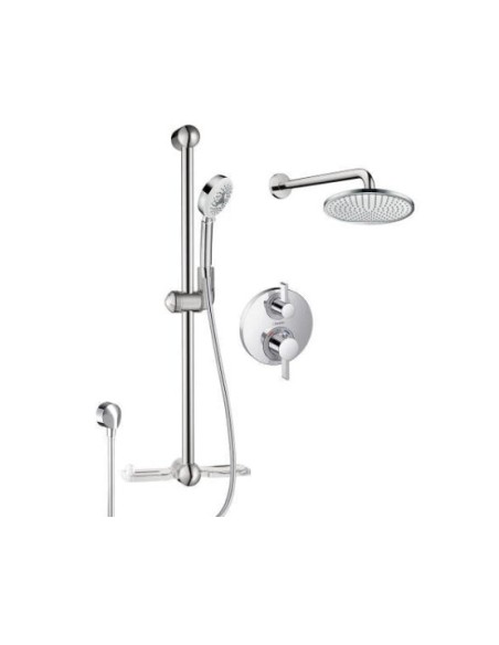 HANSGROHE THERMOSTATIC WALL BAR SHOWER KIT 