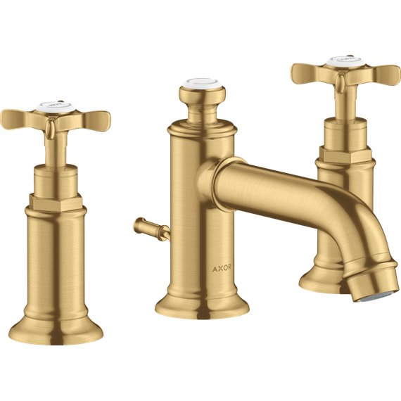 AXOR MONTREUX WIDESPREAD FAUCET WITH CROSS HANDLES, 1.2 GPM 