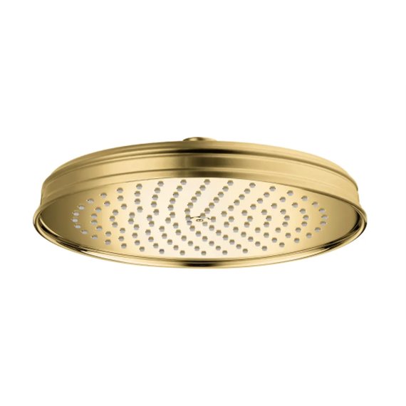 AXOR MONTREUX 240 1-JET SHOWERHEAD, 1.8 GPM 