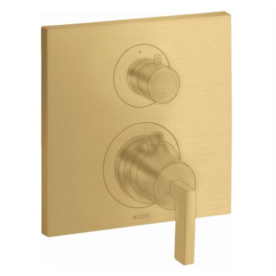 AXOR CITTERIO TRIM LEVER THERMOSTATIC W/VOLUME...