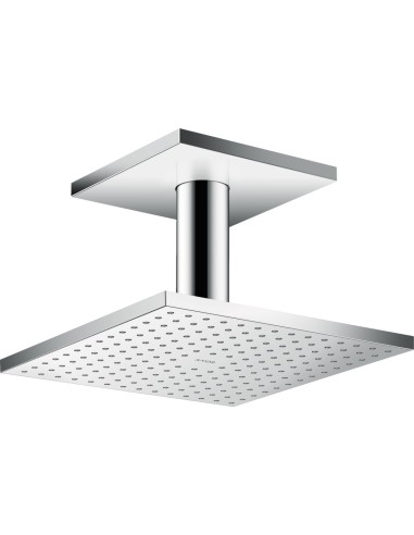 AXOR SHOWERSOLUTIONS SHOWERHEAD 250 SQUARE 2-JET CEILING CON