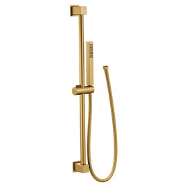MOEN SQUARE HH W/SLIDE BAR  2