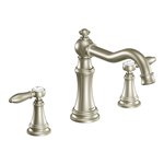MOEN TRIM WEYMOUTH ROMAN TUB 3H LEVER 