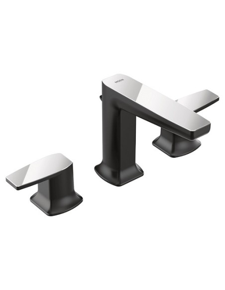 MOEN VIA 2H WIDESPREAD BLC