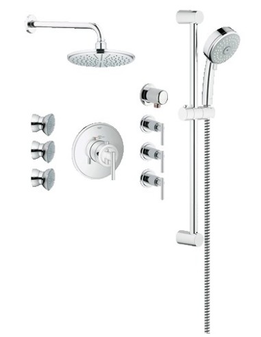 GROHE 117162 Timeless THM custom shower kit