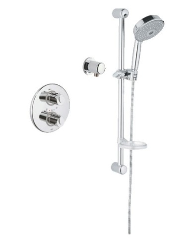 GROHE 117168 Basic THM single function shower kit