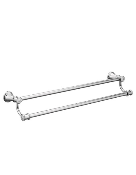 MOEN BELFIELD 24-IN DOUBLE TOWEL BAR