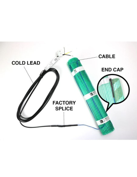 WarmlyYours 120V TempZone Flex Rolls