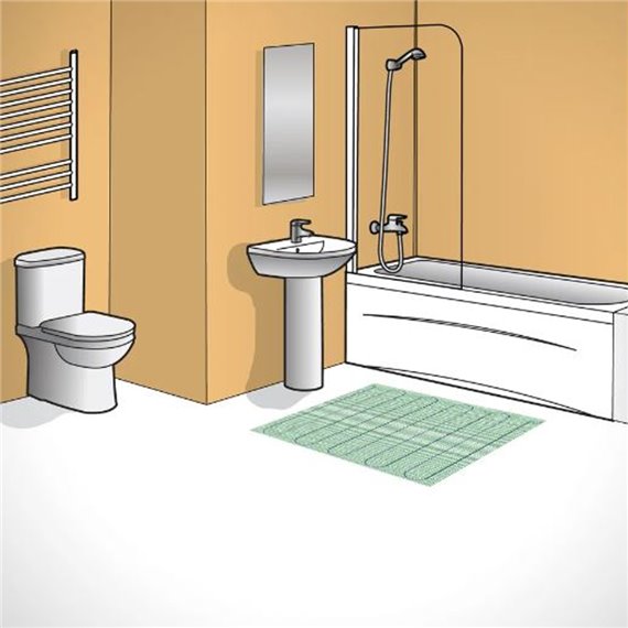 WarmlyYours TempZone Easy Mats