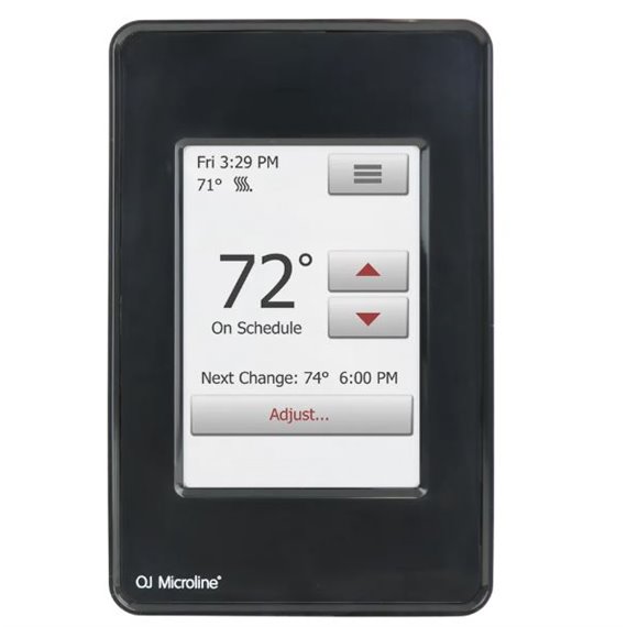 WarmlyYours nSpire Touch Programmable Thermostat