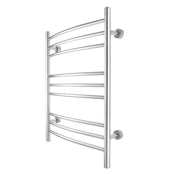 WarmlyYours Riviera Towel Warmer Dual Connection 9 Bars