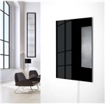 WarmlyYours Ember Glass Radiant Panel Heater  - 600W - 35" x 24" - Dual Connection