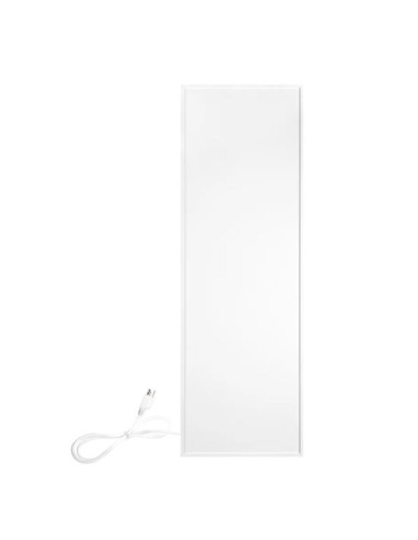 WarmlyYours Ember Flex Radiant Panel Heater - White - 300W - 35" x 12" - Dual Connection